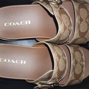 Coach sandles